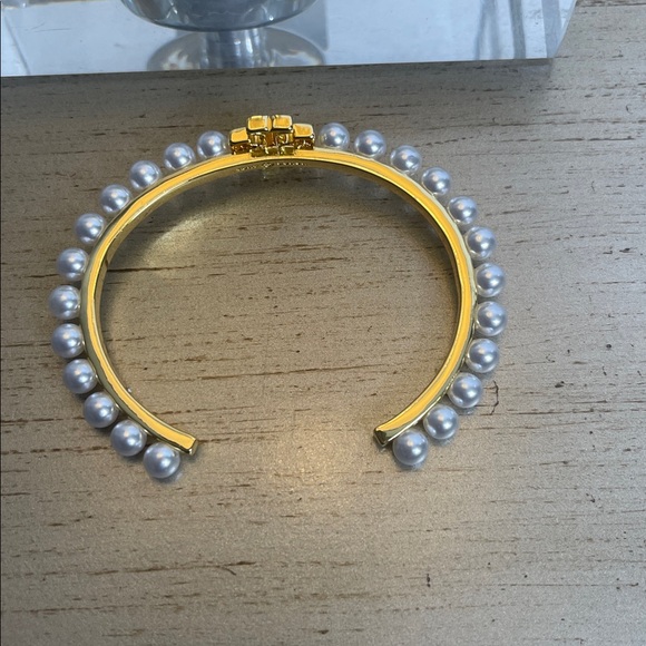 Tory Burch Gold and Pearl Bracelet - Picture 4 of 4
